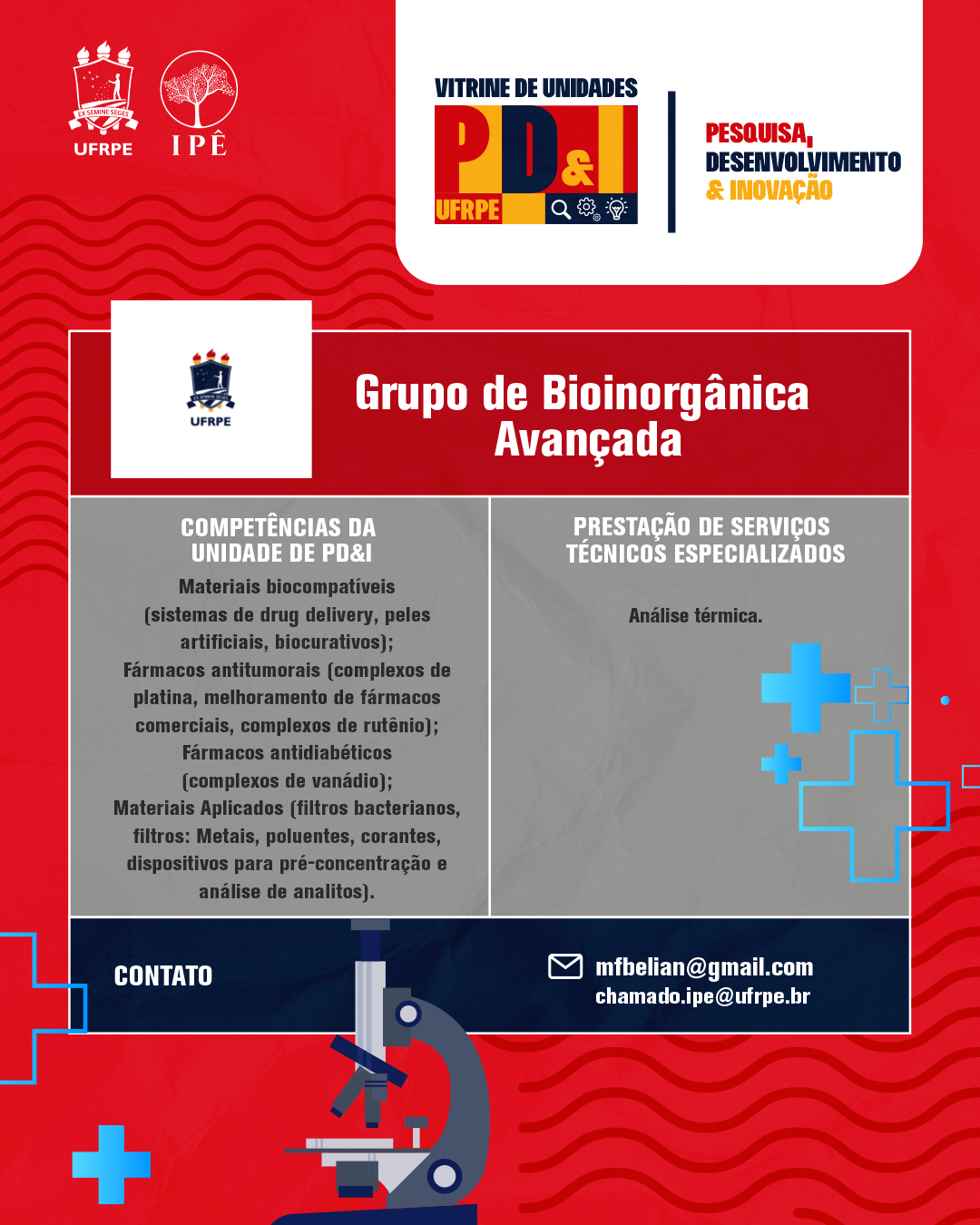 Grupo de Bioinorgânica Avançada
